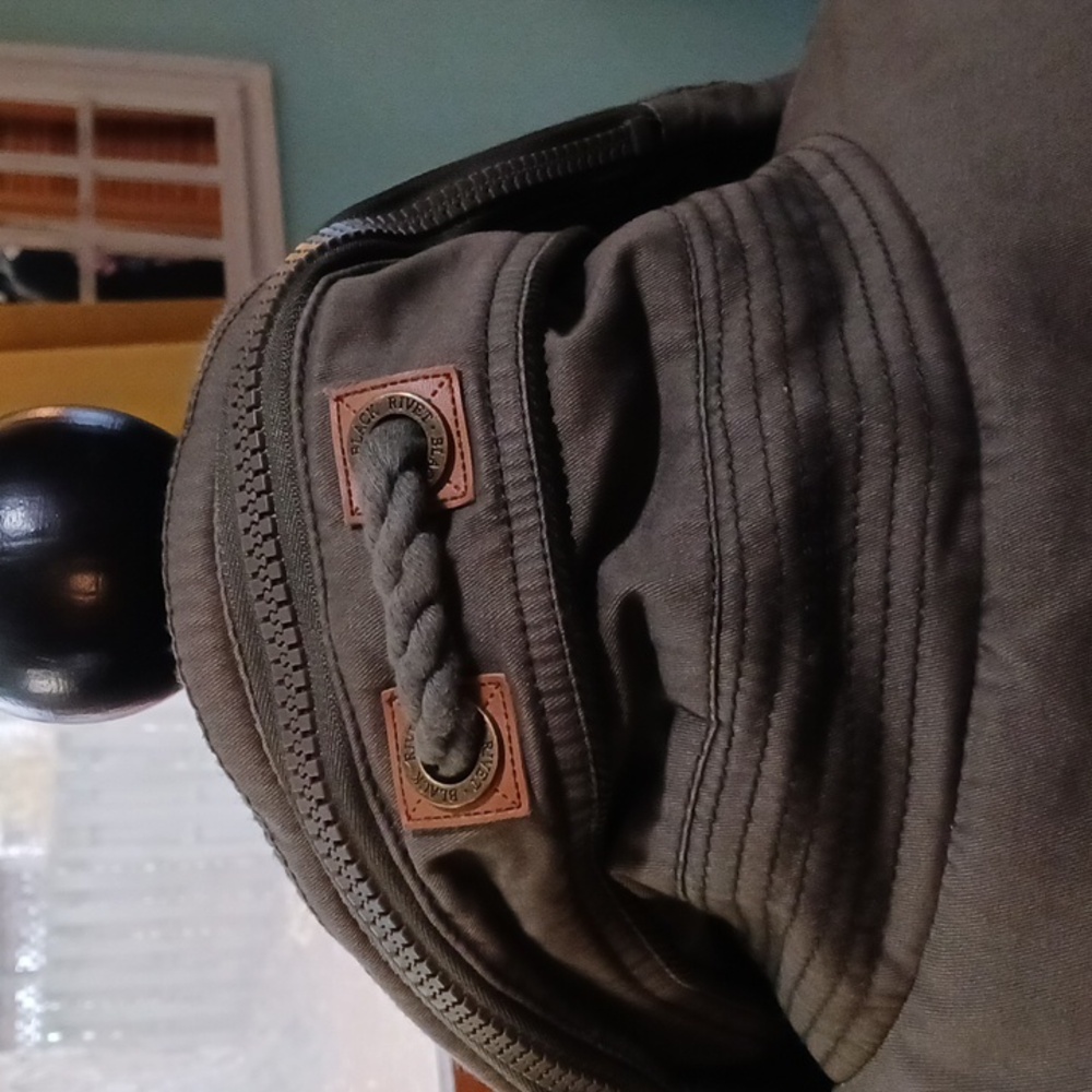 Black Rivet Winter Coat - Picture 7 of 13